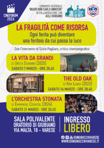 Cineforum a Giubiano 2026