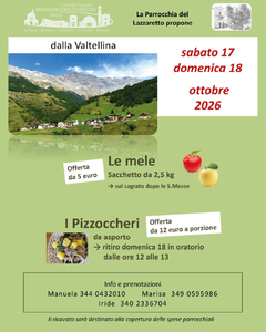 Mele e pizzoccheri al Lazzaretto